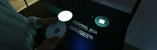 作品の世界観を体感する映像演出